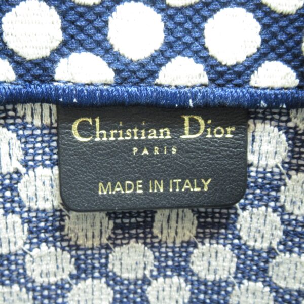 2101217599832 10 Dior Book Tote Tote Bag Blue White