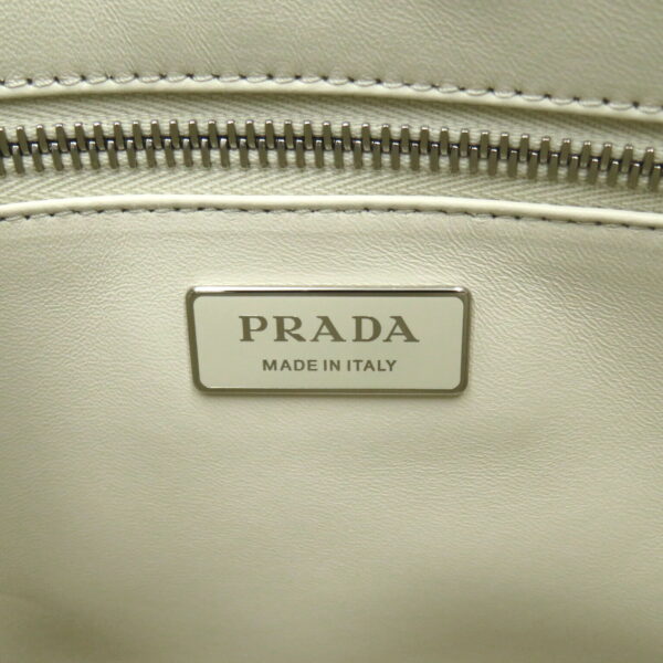 2101217611367 7 Prada 2Way Antique Shoulder Bag White