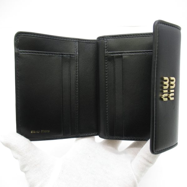 2101217626859 5 Miu Miu Wallet Black