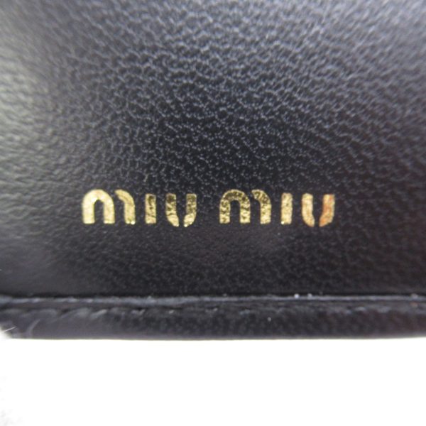 2101217626859 6 Miu Miu Wallet Black