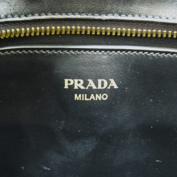 2101217670623 11 Prada 2Way Saffiano Tote Bag Black