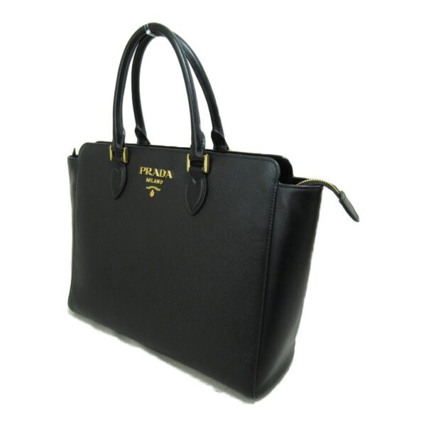 2101217670623 5 Prada 2Way Saffiano Tote Bag Black