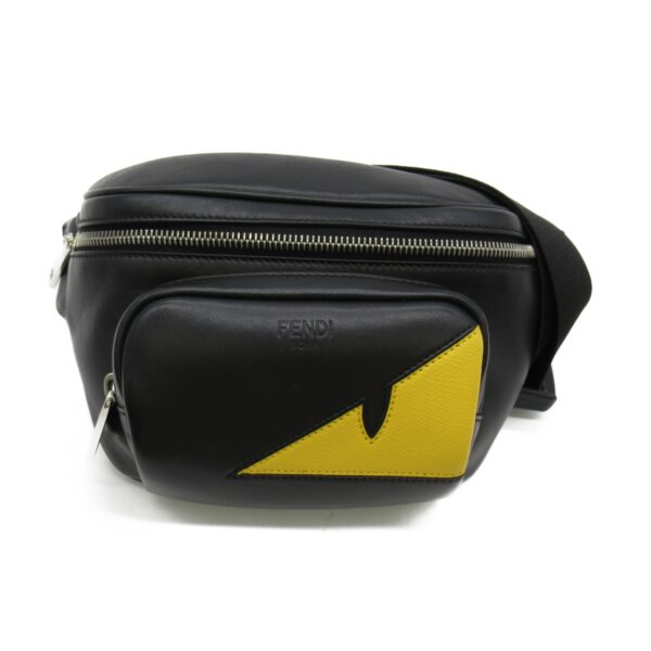 2101217713566 1 Fendi Bag Bugs Monster Eye Waist Bag Black