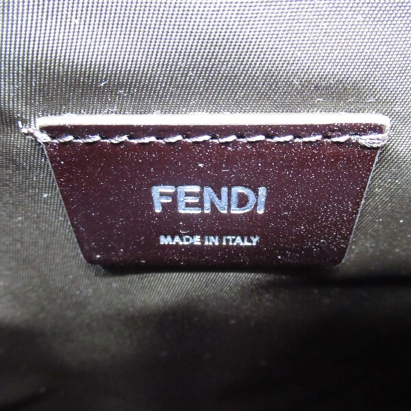 2101217766296 6 Fendi FF Fabric Small Polyester Rucksack Brown