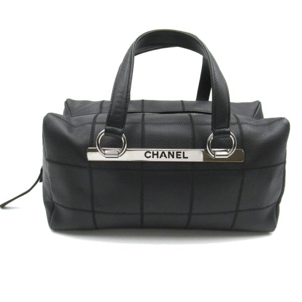 2101217770804 1 Chanel Chocolate Bar Bag Caviar Skin Black