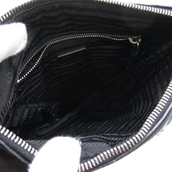 2101217773027 10 Prada Nylon Shoulder Bag Black