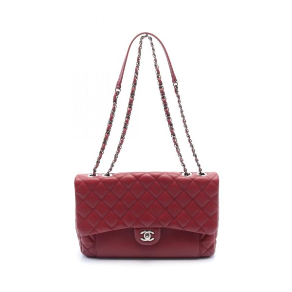 2101217786850 1 Chanel Matelasse Shoulder Bag Lambskin Bordeaux