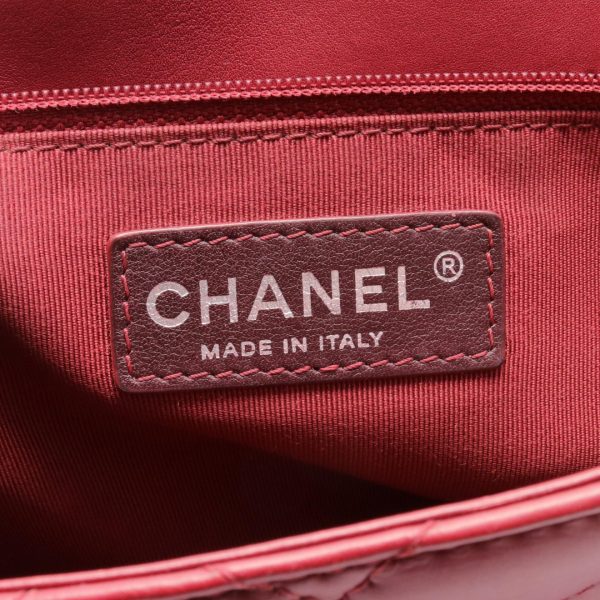 2101217786850 4 Chanel Matelasse Shoulder Bag Lambskin Bordeaux