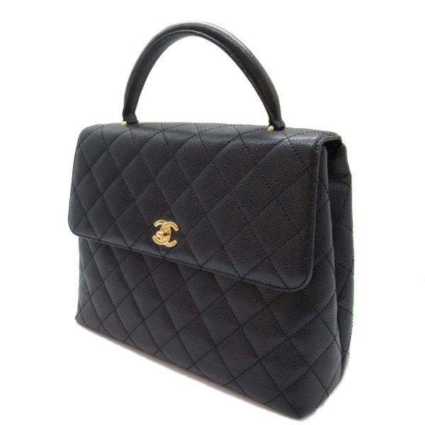 2101217787710 7 Chanel Matelasse Handbag Caviar Skin Black