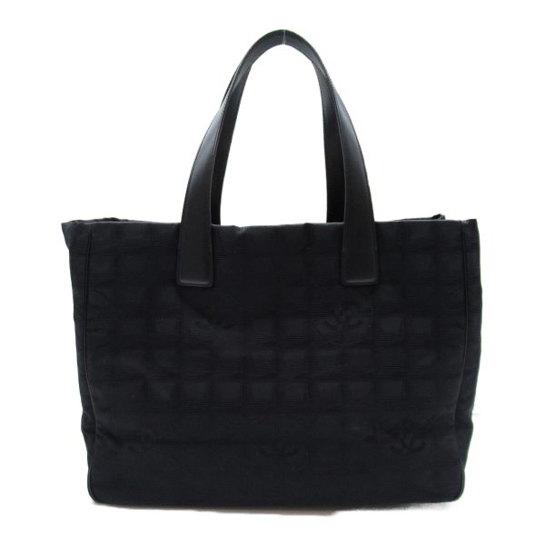 2101217805667 3 Chanel Line Tote MM Bag Nylon Black