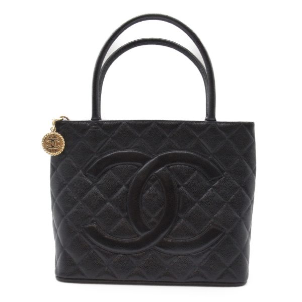 2101217805735 1 Chanel Tote Bag Caviar Skin Black