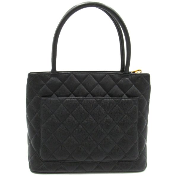 2101217806664 2 Chanel Tote Bag Caviar Skin Black