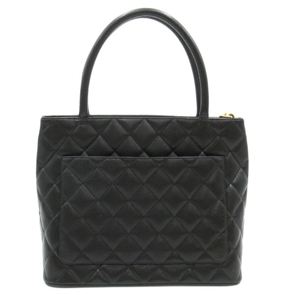 2101217807678 2 Chanel Tote Bag Caviar Skin Black