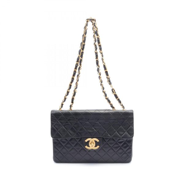 2101217808873 1 Chanel Matelasse Deca Coco Mark Shoulder Bag Black