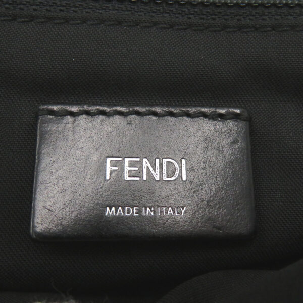 2101217819367 7 Fendi Bugs Eye Nylon Body Bag Black