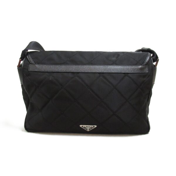 2101217819442 4 Prada Nylon Shoulder Bag Black