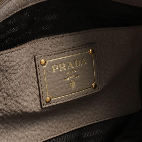 2101217820554 4 Prada Vitello Daino Tote Bag Beige