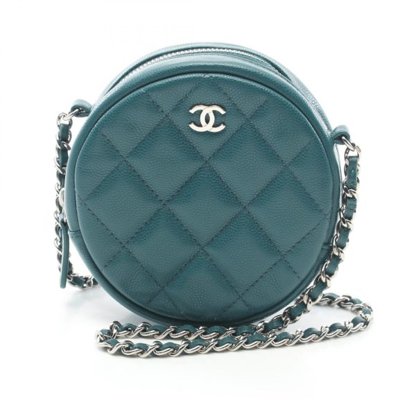 2101217821834 1 Chanel Matelasse Mini Shoulder Bag Green