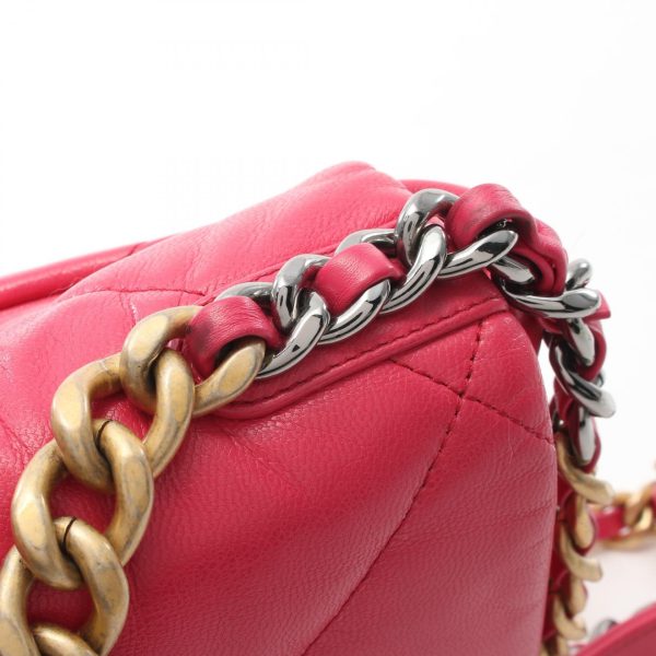 2101217822367 6 Chanel 19 DIsneuf Matelasse Shoulder Bag Pink