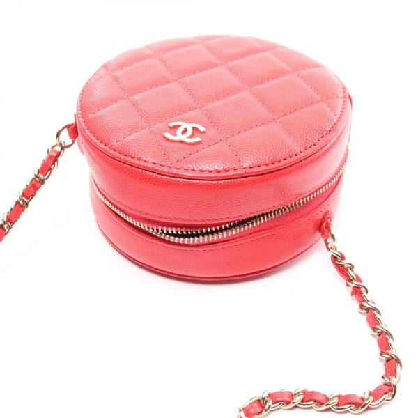 2101217837675 8 Chanel Matelasse Mini Shoulder Bag Red