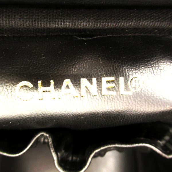 2101217839082 6 Chanel Vanity Handbag Caviar Skin Black