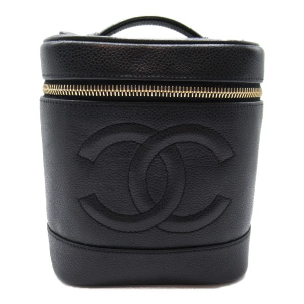 2101217841702 5 Chanel Vanity Bag Caviar Skin Black