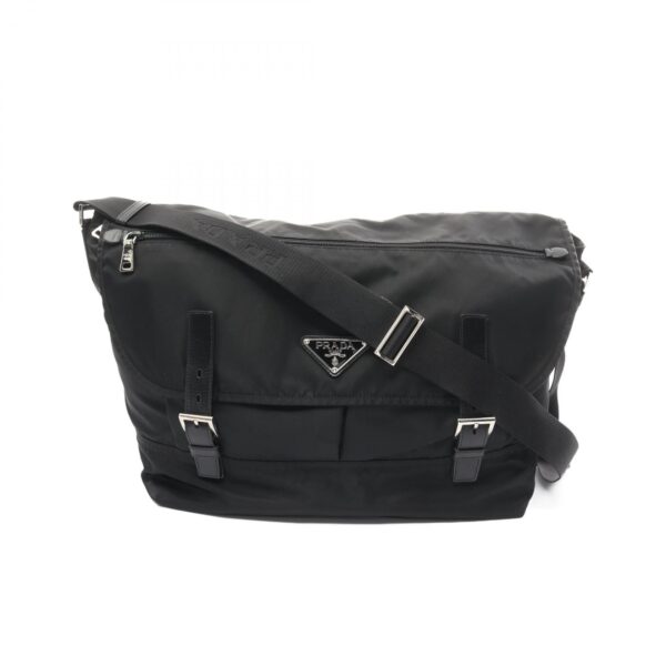 2101217847209 1 Prada Nylon Shoulder Bag Black