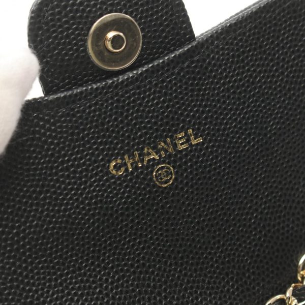 2101217847513 4 Chanel Mini Matelasse Shoulder Bag Caviar Black