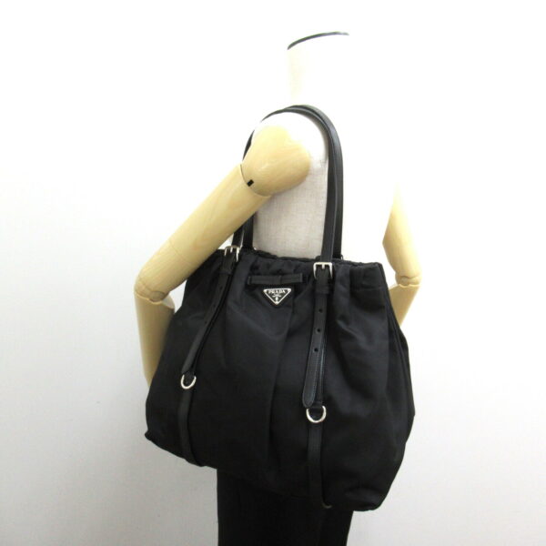 2101217849906 5 Prada Nylon Tote Bag Black