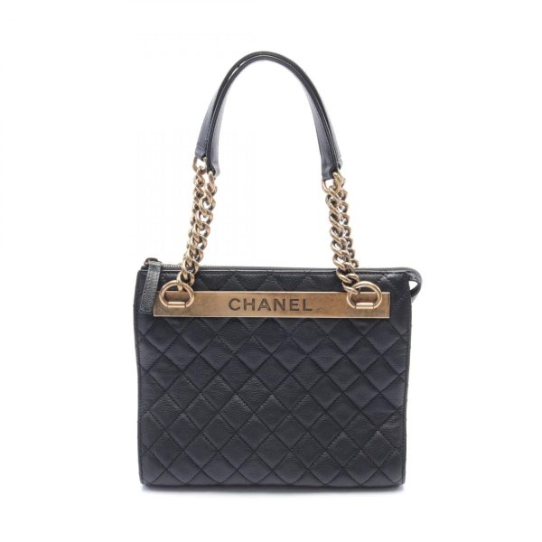 2101217869881 1 Chanel Matelasse Tote Bag Black