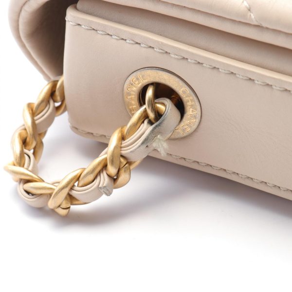 2101217870788 7 Chanel Matelasse Shoulder Bag Ivory