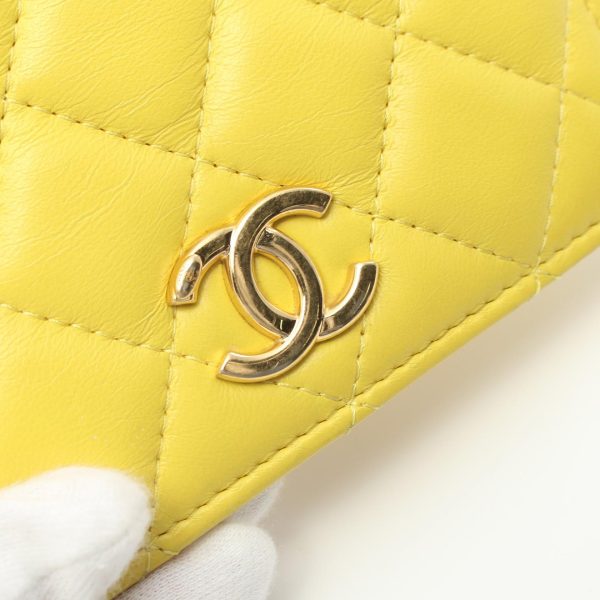 2101217870849 6 Chanel Mini Matelasse Shoulder Bag Lambskin Yellow