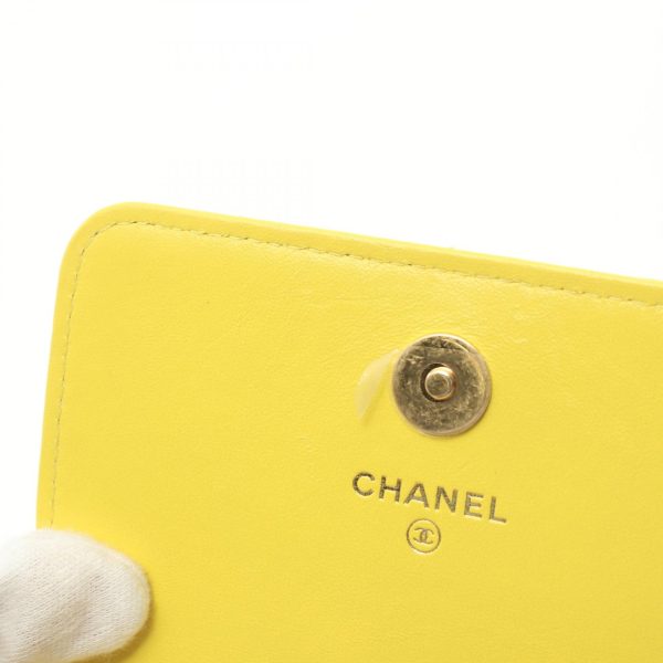 2101217870849 8 Chanel Mini Matelasse Shoulder Bag Lambskin Yellow