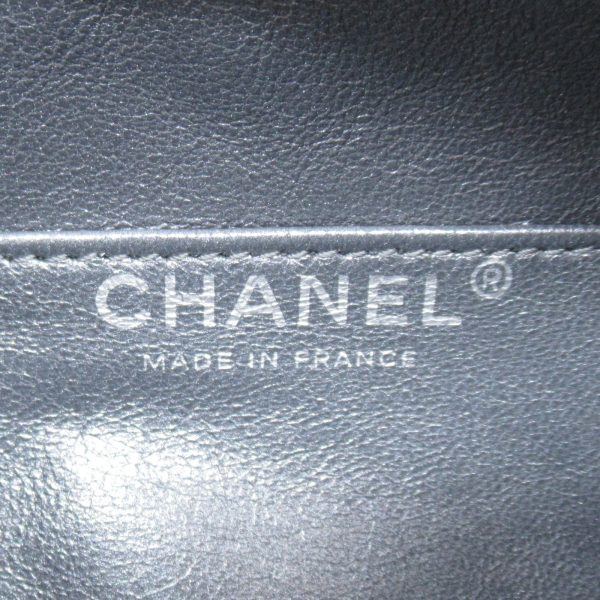 2101217884372 12 Chanel 255 Matelasse Chain Shoulder Black