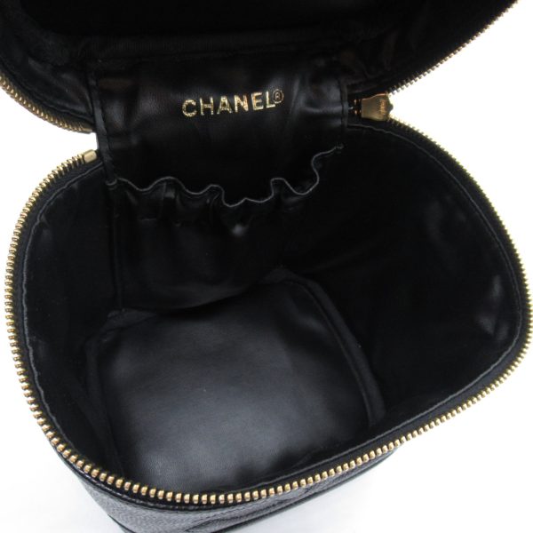 2101217884815 2 Chanel Vanity Caviar Skin Black