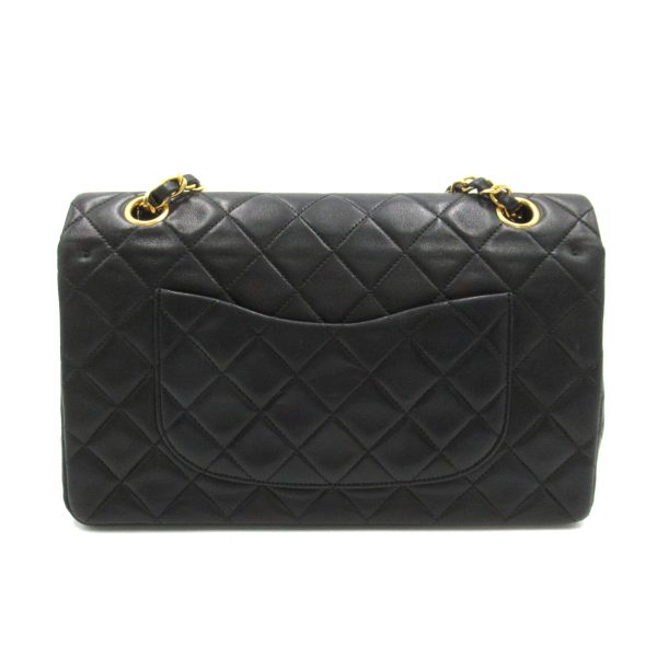 2101217885362 2 Chanel Matelasse Double Flap Chain Lambskin Black