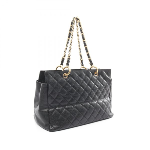 2101217886314 2 Chanel Matelasse Shoulder Bag Caviar Skin Black