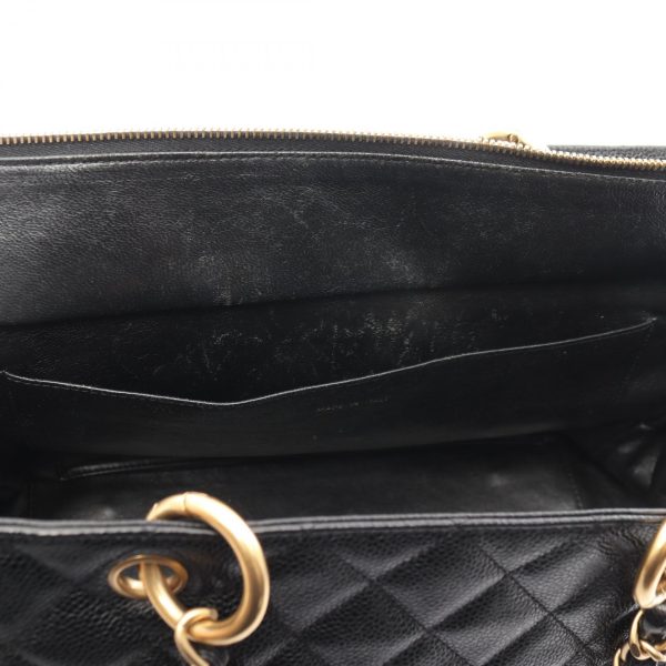 2101217886314 5 Chanel Matelasse Shoulder Bag Caviar Skin Black