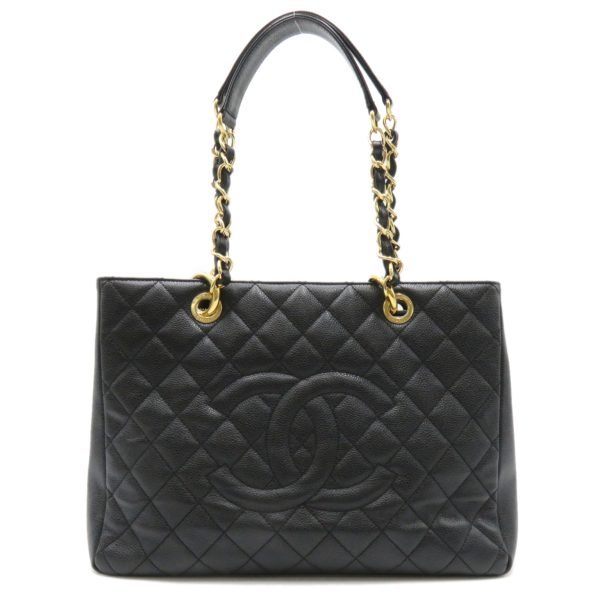 2101217886635 1 Chanel GST Tote Caviar Skin Black