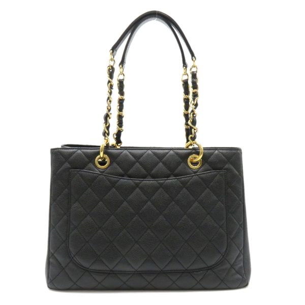 2101217886635 2 Chanel GST Tote Caviar Skin Black