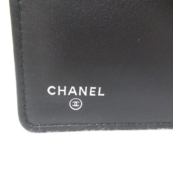 2101217888189 7 CHANEL BifLong Wallet Caviar Skin Grained Calf Black