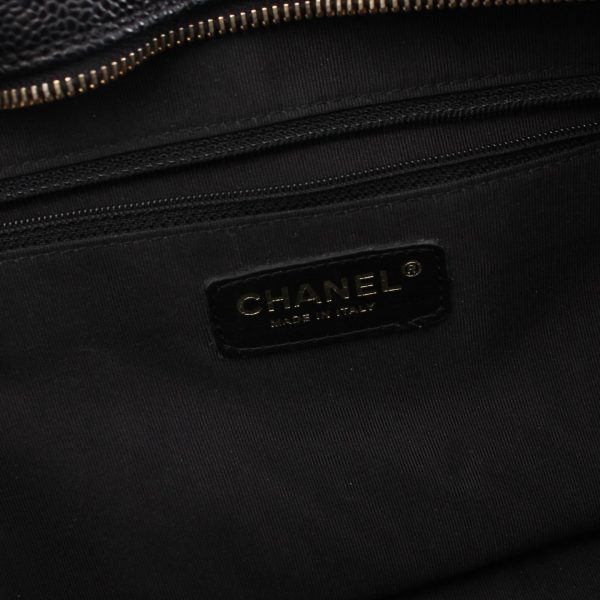 2101217891646 4 Chanel Matelasse Handbag Caviar Skin Black