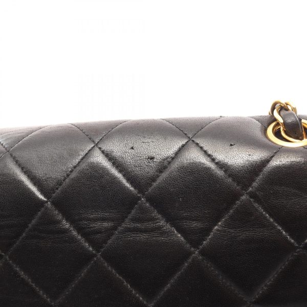 2101217893466 10 Chanel Matelasse Diana Flap Shoulder Bag Black