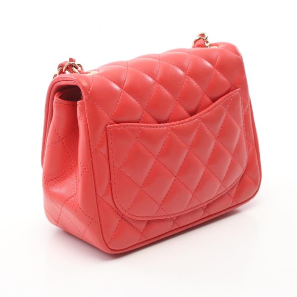 2101217894036 2 Chanel Mini Matelasse Shoulder Bag Lambskin Pink