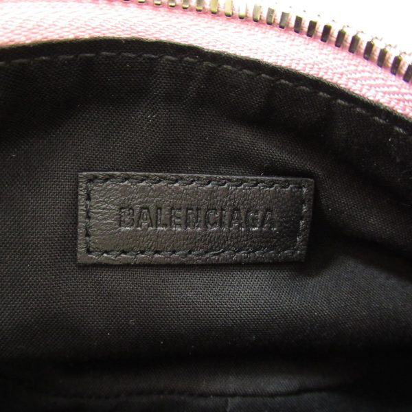 2101217896382 10 BALENCIAGA Le Cagoule XS Shoulder Bag Lambskin Sheep Pink