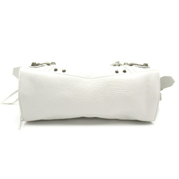 2101217896467 4 BALENCIAGA Neo Cagoul XS 2way Shoulder Bag Lambskin White