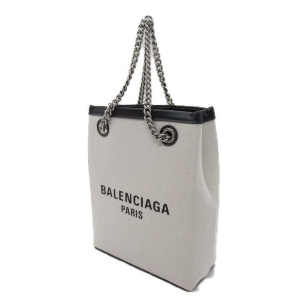 2101217899345 3 Balenciaga 2way shoulder bag cotton white