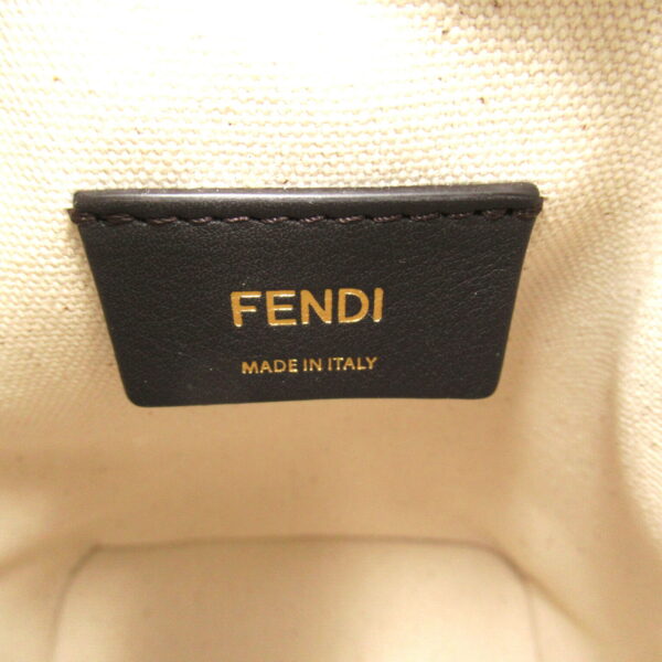 2101217900218 7 Fendi Minimon Tresor 2Way Shoulder Bag Black Multicolor