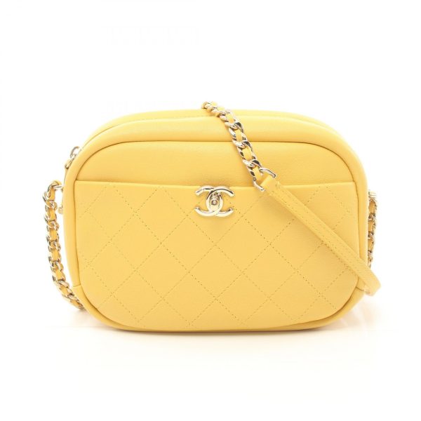 2101217907286 1 Chanel Matelasse Camera Bag Yellow