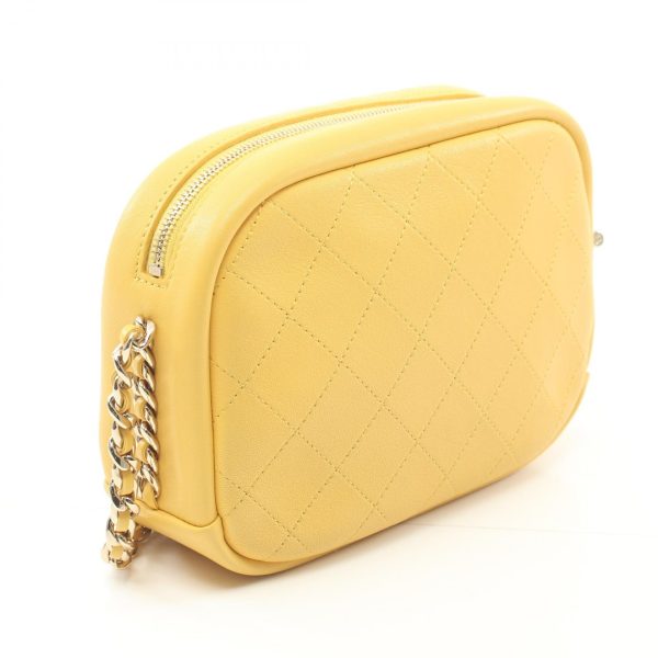 2101217907286 2 Chanel Matelasse Camera Bag Yellow